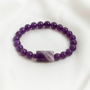 REIKI INFUSED AMETHYST BRACELET