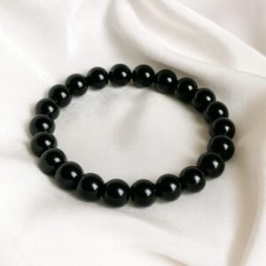 REIKI INFUSED BLACK TOURMALINE BRACELET