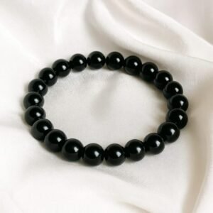 REIKI INFUSED BLACK OBSIDIAN BRACELET