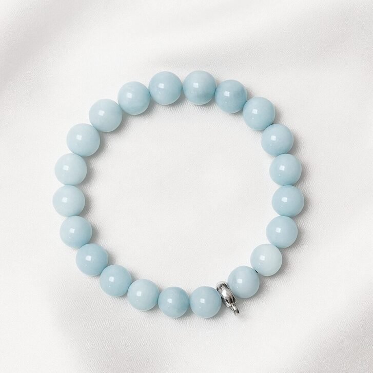 REIKI INFUSED AQUAMARINE BRACELET