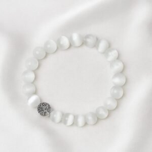 REIKI INFUSED SELENITE BRACELET