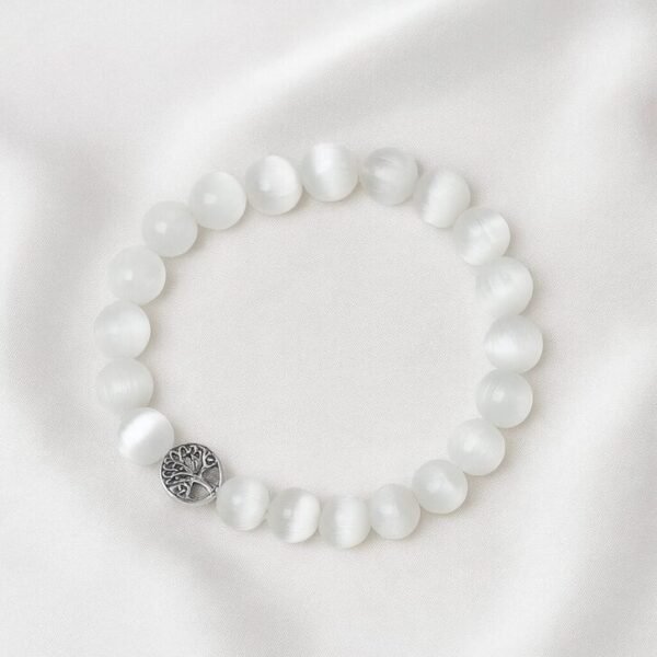 REIKI INFUSED SELENITE BRACELET