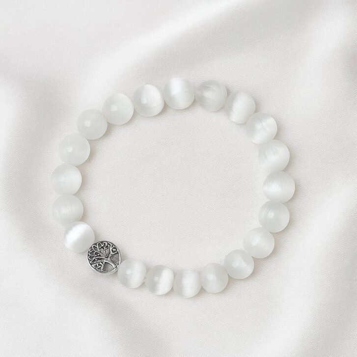 REIKI INFUSED SELENITE BRACELET