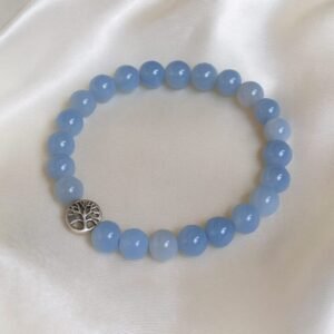 REIKI INFUSED CHALCEDONY BRACELET