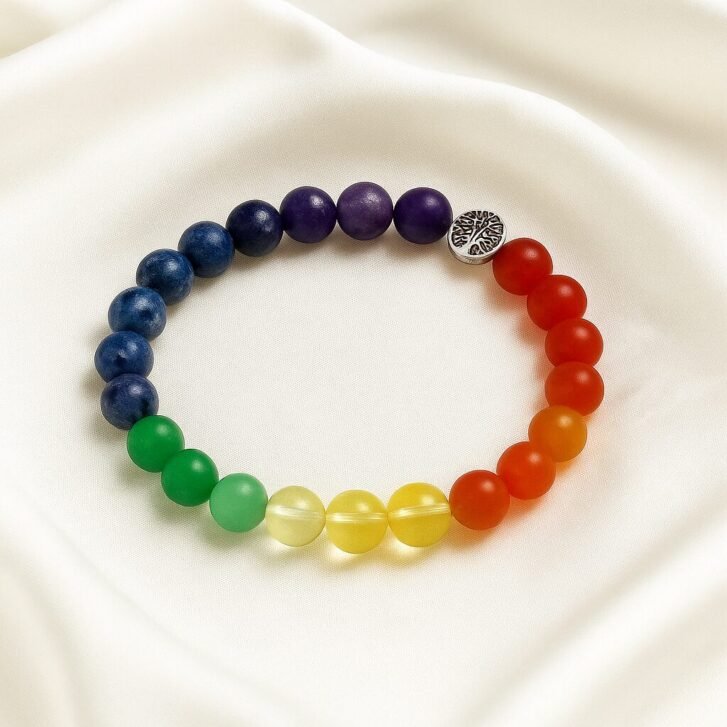 REIKI INFUSED 7 CHAKRA BRACELET